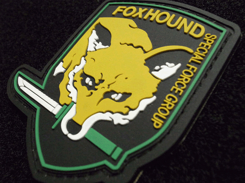 PARCHE TÁCTICO DE PVC EE. UU. FOXHOUND EJÉRCITO MILITAR Specia Force insignia - Imagen 2 de 5