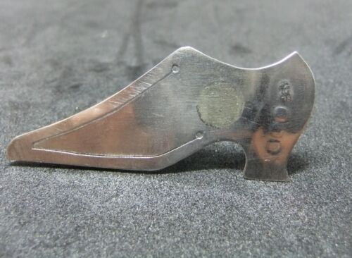 Novità 925 Sterling Argento Massiccio Scarpa Tacco Alto Segnalibro G Loveridge B'Ham 1939 - Foto 4 di 7