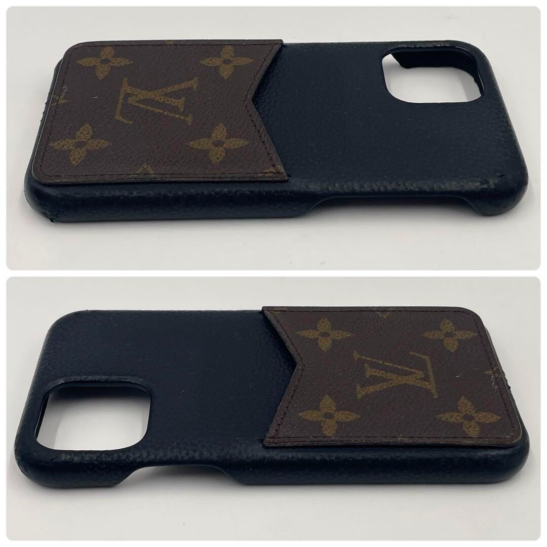 Louis Vuitton iPhoneケース モノグラム　12/12pro Authentic Louis Vuitton I Phone Case 12-pro Monogram Used