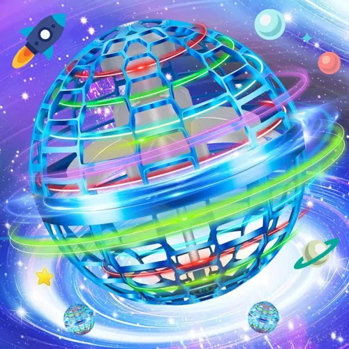 Neu Hover Ball Fliegender Ball LED Spinner Ball Flying Orb Kinder Spielzeug Gift - Bild 16 von 17