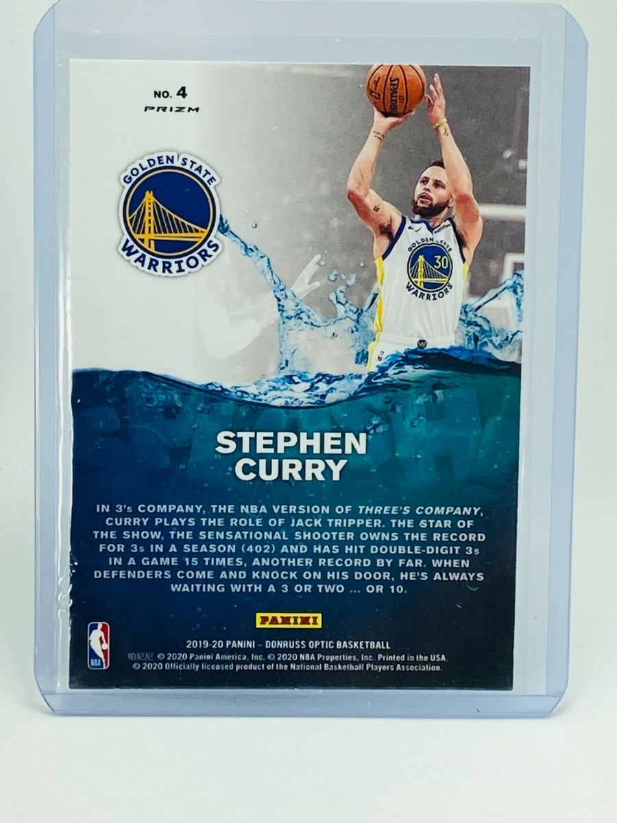 その他 Stephen Curry Optic Prizm purple Splash 2019-20 Panini Donruss Optic Stephen Curry Splash! Purple #4