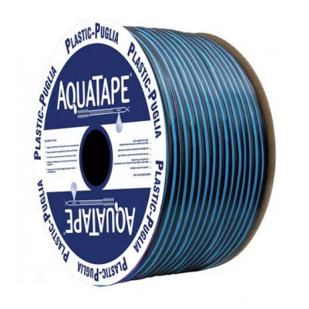 Tubo Per Irrigazione A Goccia Piatto PUUKU 7,6 Metri - Risparmio Idrico 80% Con Raccordi In Alluminio