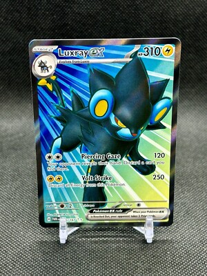 Pokemon Twilight Masquerade Luxray ex 195/167 Full Art Holo