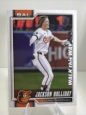 2026 Topps Series 1 Celebration Jackson Holliday SSP Walk This Way #92 CASE HIT
