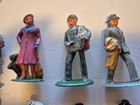 10 Old Metal Toy Train Figures — photo 5