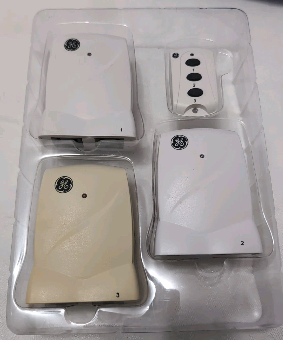 GE Indoor Wireless Power Outlets With Remote Control 3 Pk #0357408
