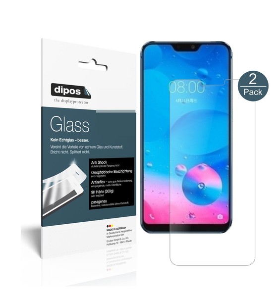 2X Schutzfolie FüR Hisense H20 Matt - Anti-Shock 9H Folie Dipos Glass-image
