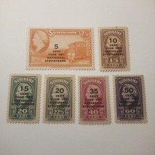 Suriname 1945 - Z Klejem