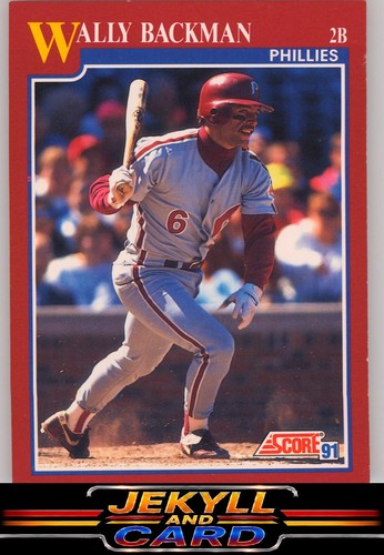 1991 Wally Backman #8T