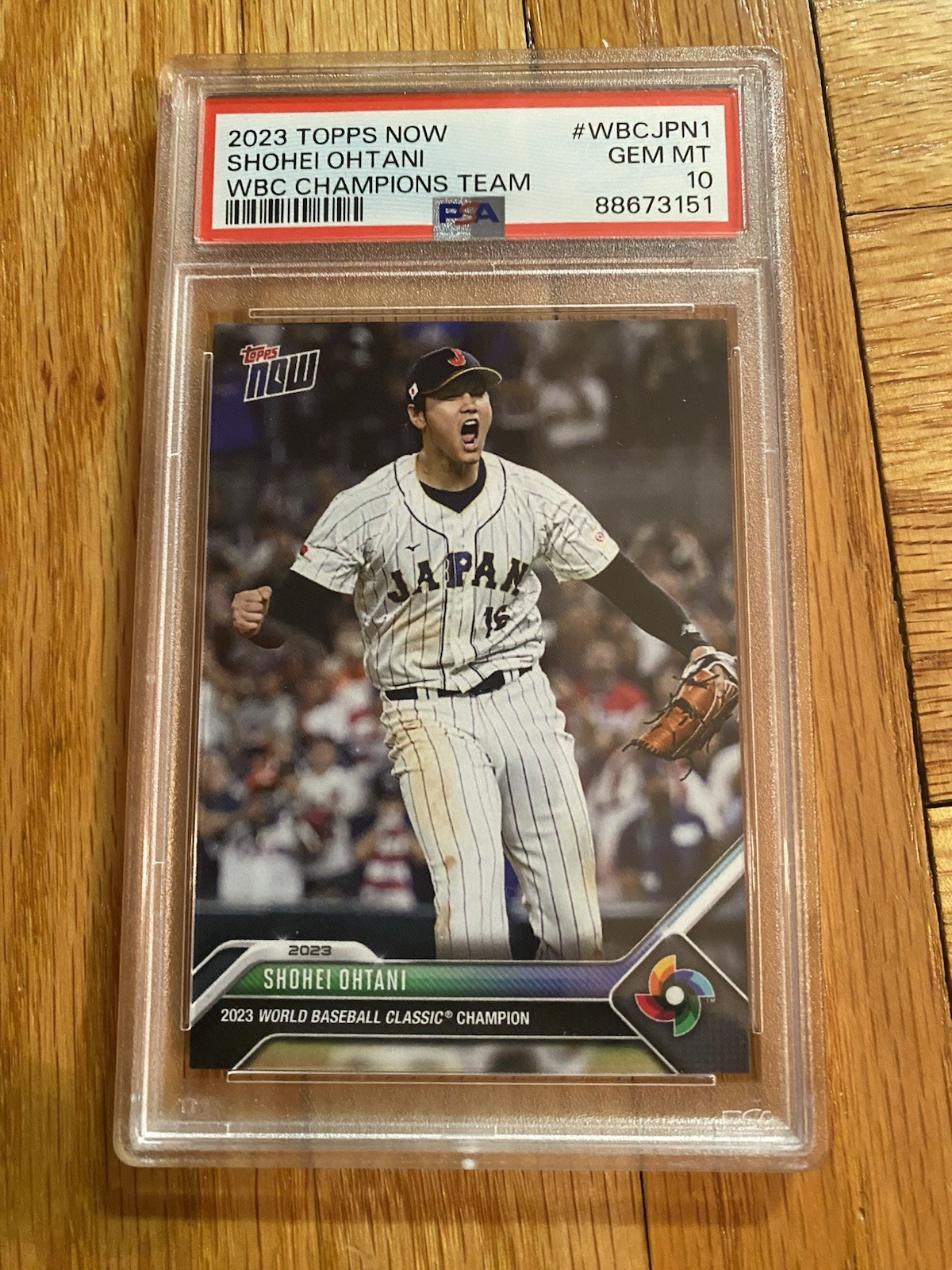 Shohei Ohtani 2023 Topps Now #WBCJPN-1 World Baseball Classic