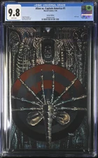 Alien Vs. Captain America #1 - Dan Panosian Foil Variant Cover - CGC 9.8
