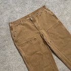 Carhartt Women's Rugged Flex Relaxed Fit Twill DOUBLE-FRONT Work Pant 18 Reg — photo 2