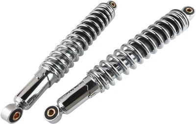 MARKENLOS Stoßdämpfer 365mm Federbeine Chromfeder für Simson S50 S51 S70 SR50 SR80 Enduro