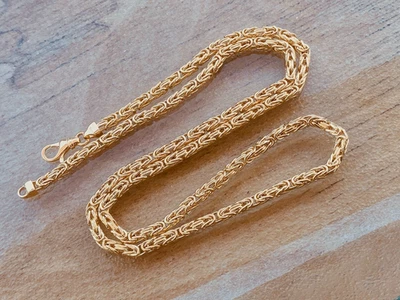 60 cm Königskette Halskette 750 Gelbgold 18 KT Kette Herren ca. 24 g👍 - Bild 1 von 4