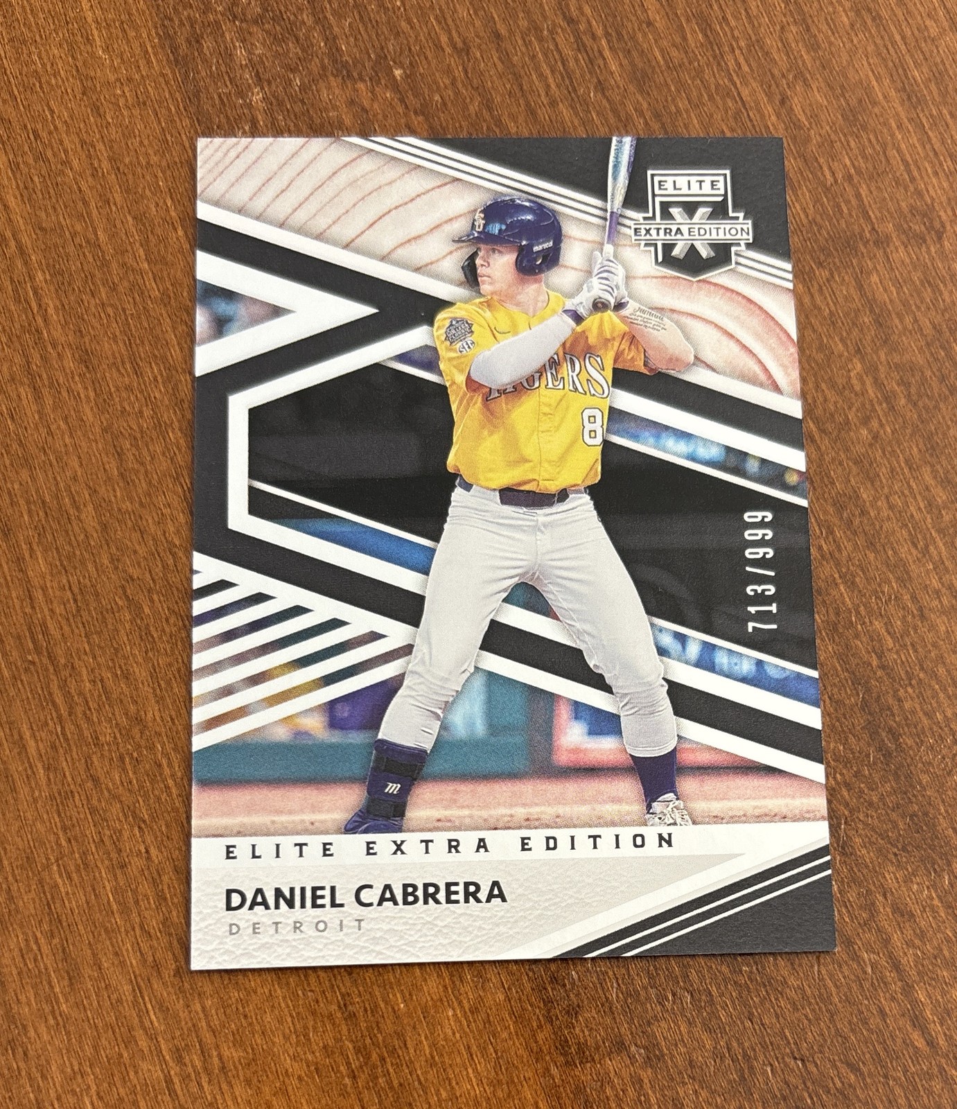 Daniel Cabrera 2020 Panini Elite Extra Edition #62 Detroit Tigers /999