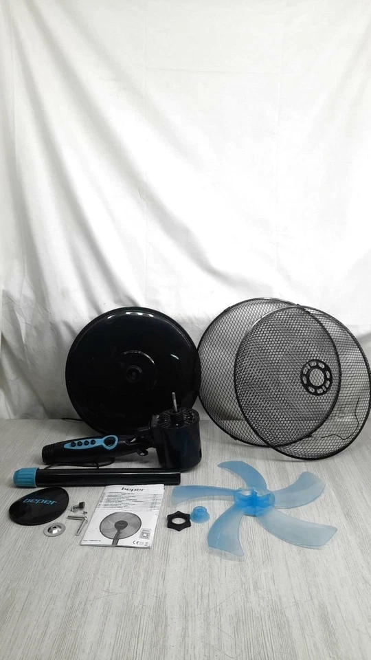 Ventilatore a piantana BEPER P206VEN130 40W nero - Immagine 3 di 4