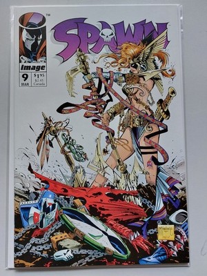 Spawn #9 1st Angela Neil Gaiman Todd McFarlane Image Comics High Grade