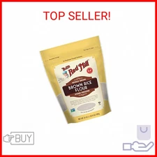 Bob's Red Mill Brown Rice Flour, 24oz (Pack of 1) - Non GMO, Whole Grain, Vegan,