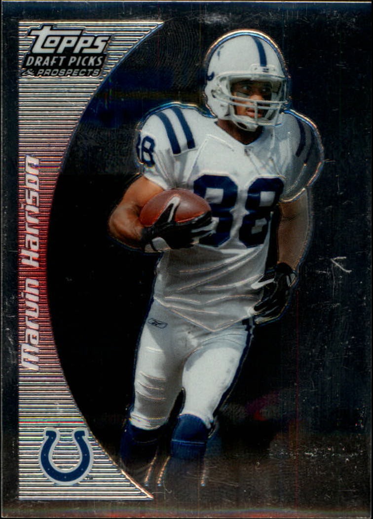 2005 Topps Draft Picks and Prospects Football "Chrome" Parallel Cards