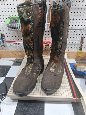 Guide Gear Waterproof Hunting Boots Size 9.5 snake camo