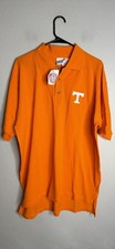 University of Tennessee Logo Orange Polo Golf Shirt Men’s Size Large NWT