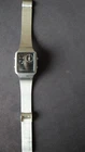 Seiko H127-5000 Digital Analog quartz watch faulty spare repair bracelet silver