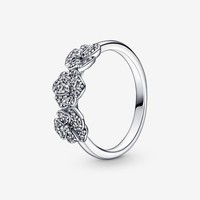 Pandora 190786C01 Ring Damen Drei StiefmüTterchen Sterling-Silber Gr. 52