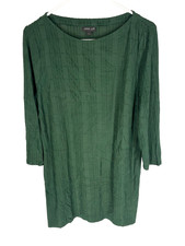 J. Jill Wearever Top Tunic Women M Dark Green...