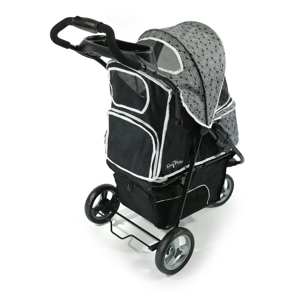 Petmate Gen7 Promenade Pet Stroller Black Onyx Dogs Cats Up to 50 lbs ULN - Image 3 of 4