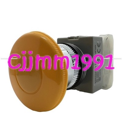 1PC NEW AUSPICIOUS AEPB-22-25-30 1open1close 22MM button switch Green Yellow #zc