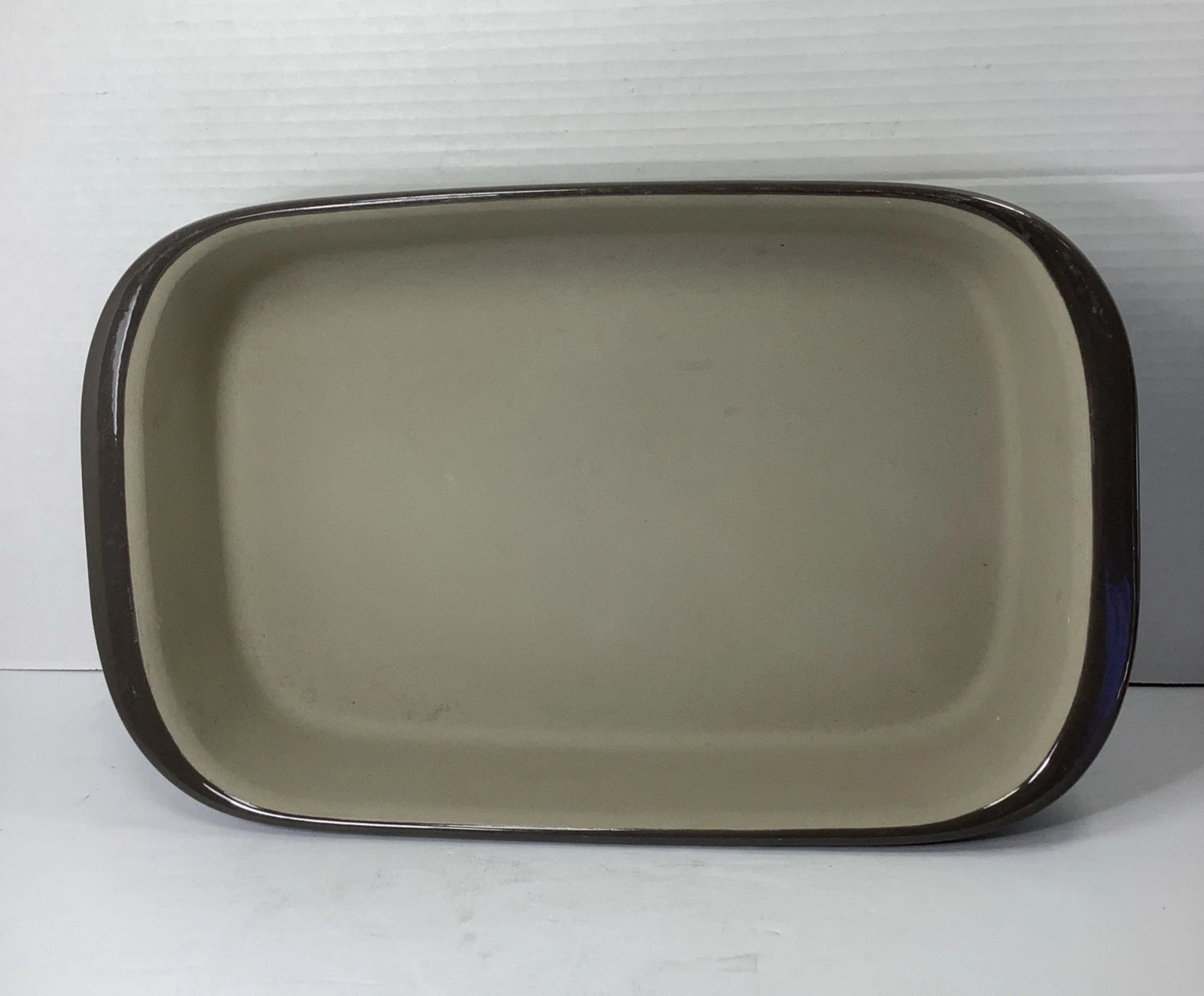 Pampered Chef Stone 9x13 Gray Rectangle Baker 1423 Casserole Pan
Opens in a new window or tab
