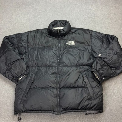 North Face Jacke Erwachsene 2XL XXL Schwarz 800 LTD Gänsedaunen Puffer Isoliert Herren