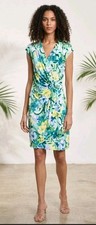 Tommy Bahama Tropical Print Dress Woman's Medium