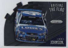 2016 Panini Prizm NASCAR Raising the Flag Jimmie Johnson #R1 HOF y0i