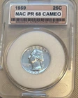 1959 Proof Washington Quarter 25c
