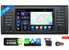 For BMW E39 525i 530i 540i Android 14 Indash Car Stereo Radio GPS Navigation DSP
