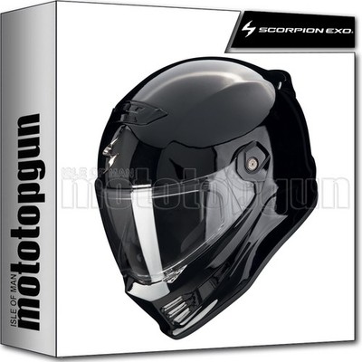 SCORPION FULL FACE MOTORCYCLE HELMET COVER FX SOLID BLACK XXL