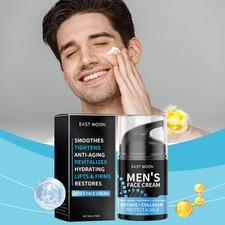 Retinol Cream for Men, Anti Aging Hydrating with Hyaluronic Acid