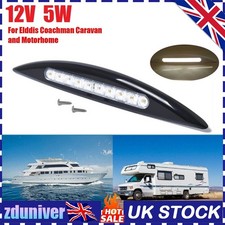 Dimatec Awning Light BLACK 10 LED Lamp For Elddis Coachman Caravan and·Motorhome