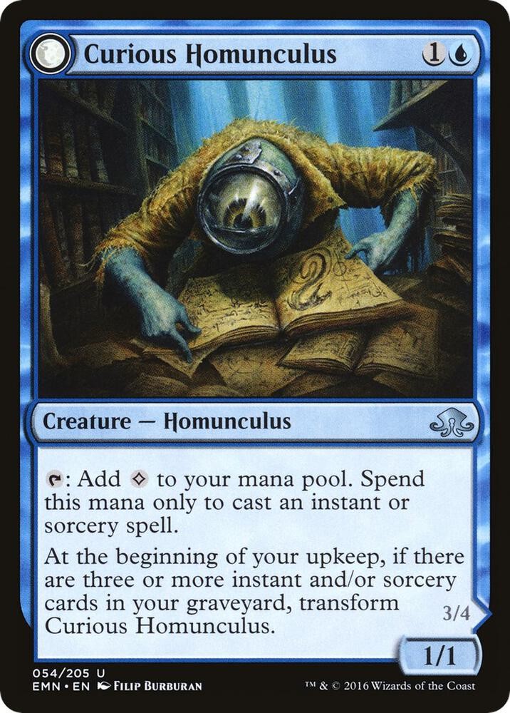 Curious Homunculus U Eldritch Moon 54 NM