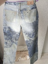 Vintage Roberto Cavalli by Just Cavalli denim print blue