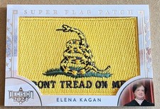 PARCHE SUPER BANDERA Decision 2024 Elena Kagan #sf8 lámina base plateada