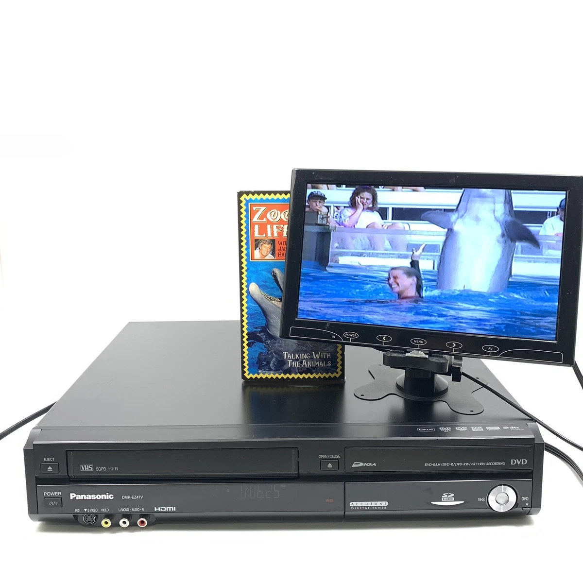 Preços baixos em Panasonic DVD-R Dual Layer VCR DVD e Blu-ray