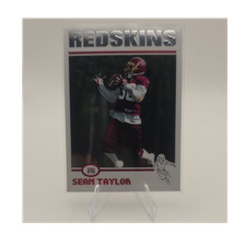 Topps 2004 Chrome Rookie Sean Taylor #202 Redskins Football Trading Card. rookie card picture