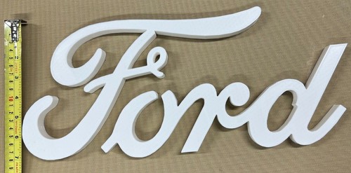 Ford Wall Art Logo Garage 3D Printed - Multiple Colors - Picture 3 of 16