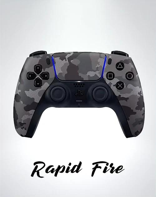 Manette Rapid Fire Pour Xbox Series - Blanc Robot - Avec Palettes Arrière - Neuf