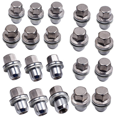 20x Radmutter Wheel Nuts for Land Rover Discovery 3, 4 & Range Rover Sport Alloy
