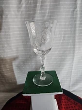 Fostoria Navarre Large Claret Wine Glass 6.5” Clear. Elegant, Very Nice. Wow EUC