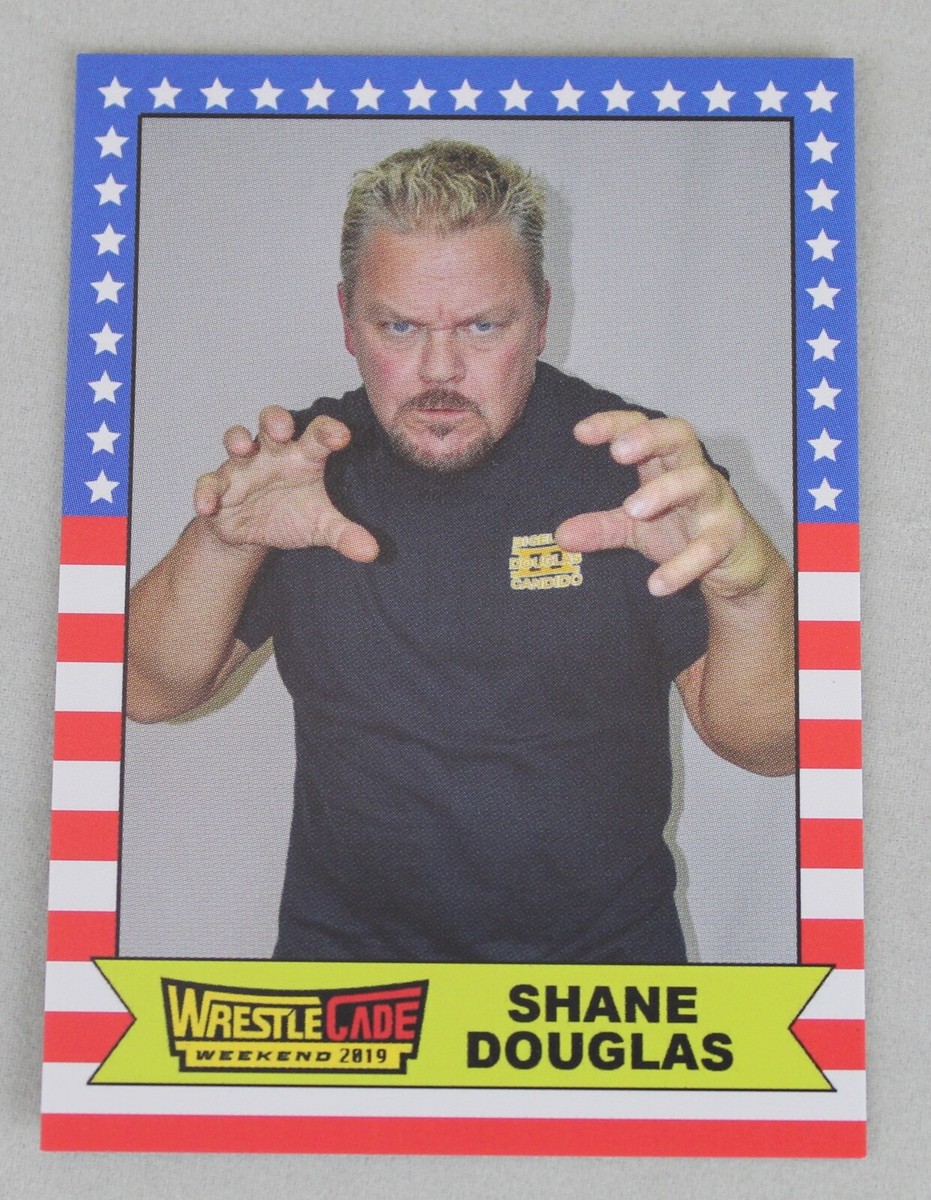 Shane Douglas #9 2019 WrestleCade Pro Wrestling Trading Card