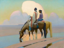 Gerard Curtis Delano : Evening : Archival Quality Art Print